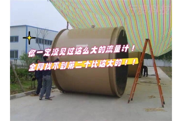 這么大的流量計(jì)你見(jiàn)過(guò)嗎？